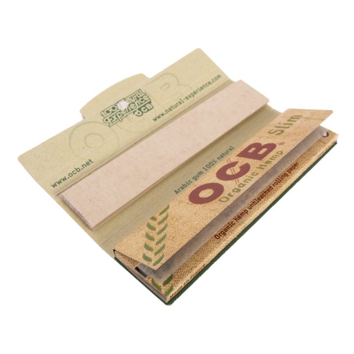 OCB Organic King Size Slim + Tips (box of 32)