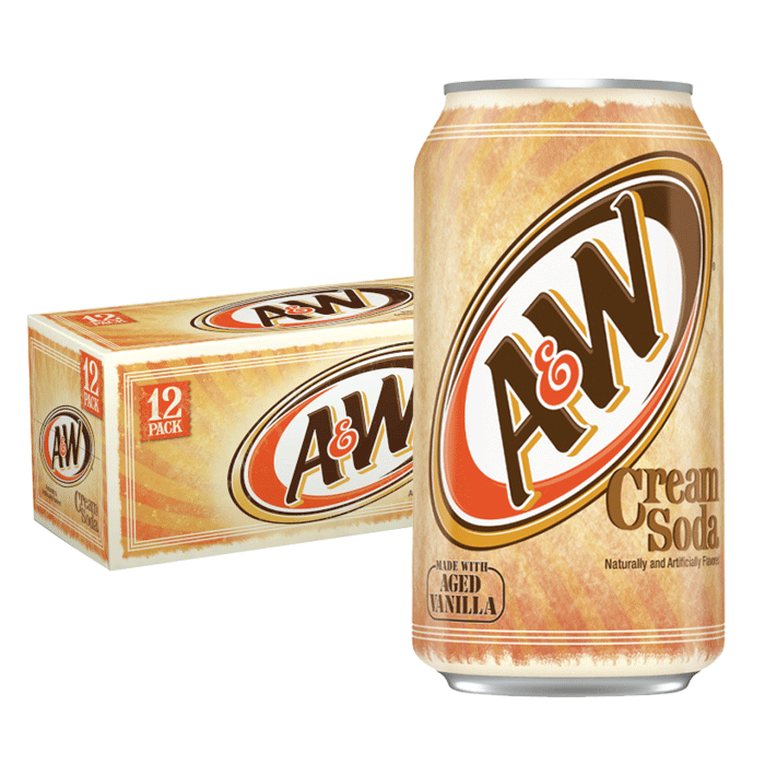 A&W Cream Soda - (1 x 12fl.oz (355ml)