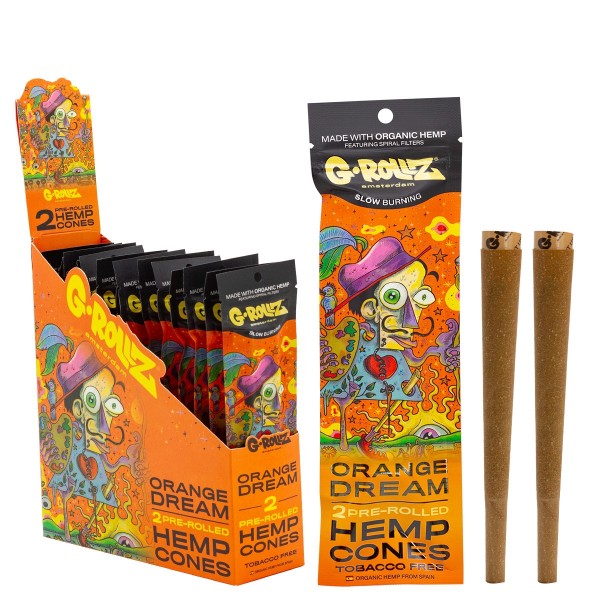 G-Rollz |  'Orange Dream' Pre-Rolled Hemp Cones