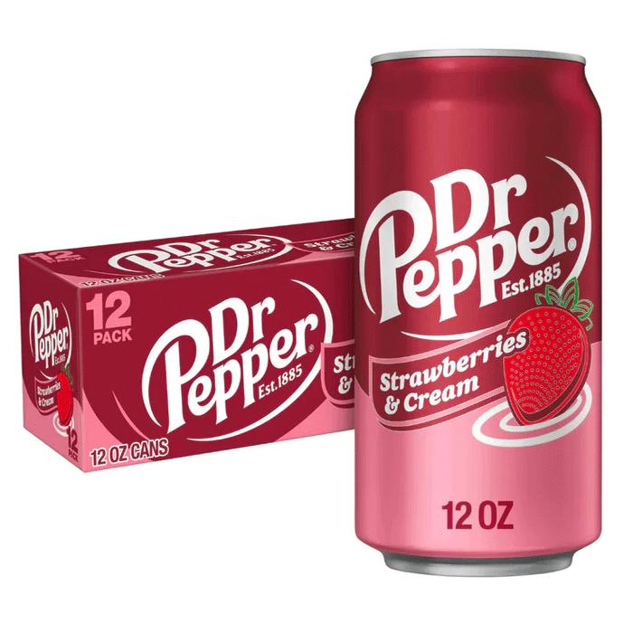 Dr. Pepper USA Strawberries & Cream (1 x 0,355 Liter Cans)