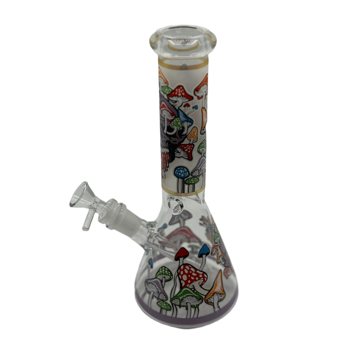 Glass MUSHROOM BONG Water Pipe