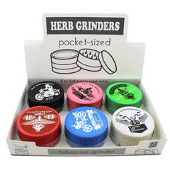 Herb Grinders 4-Part Plastic GRINDER 'Bike' Designed