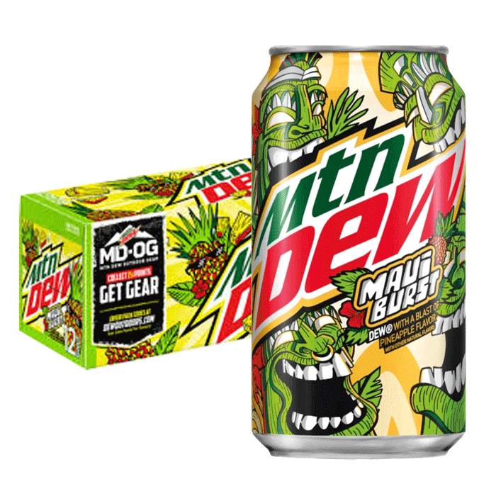 Mountain Dew USA Maui Burst (1 x 0,355 Liter Cans)