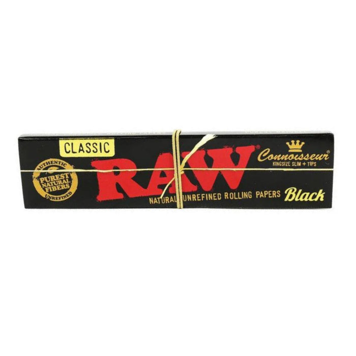 RAW Black Classic  Kingsize Slim Connoisseurs