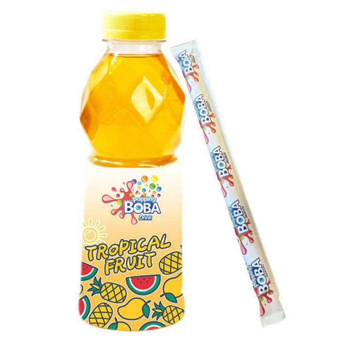 Popping Boba Tropical Fruit Drink (500ml)