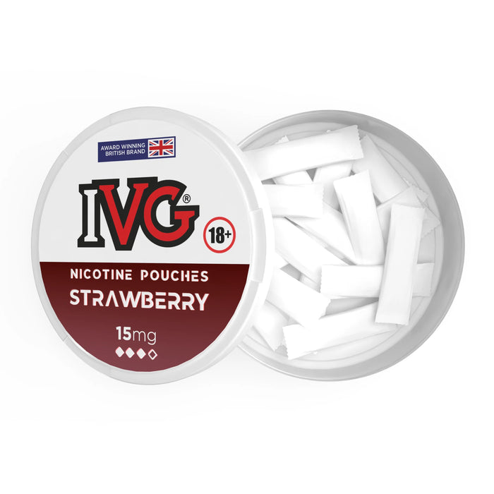 IVG Strawberry Nicotine Pouches