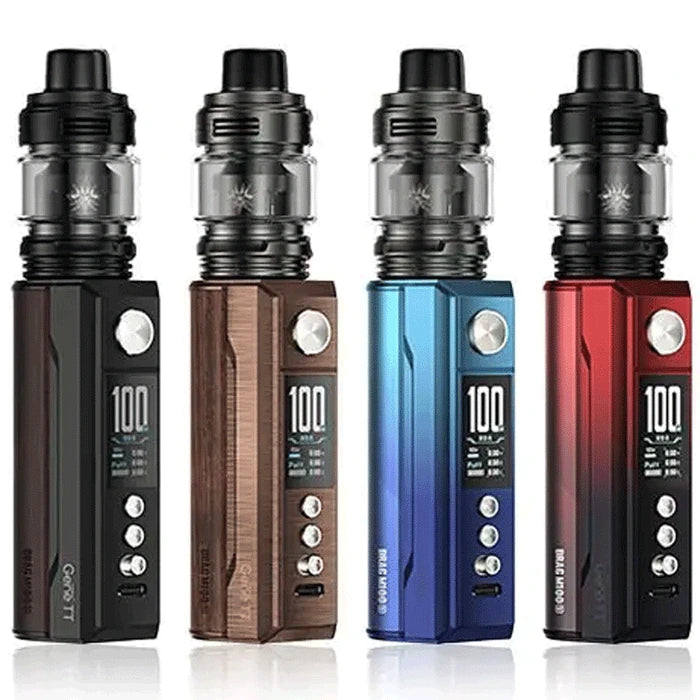 VOOPOO Drag M100S Vape Kit featuring a sleek zinc alloy body