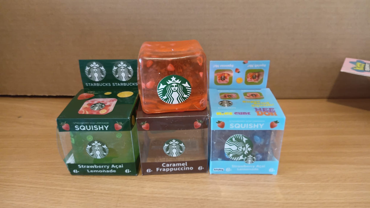Starbucks Squishy Nice Cube Stress Toy