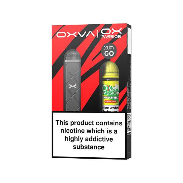 OXVA Xlim Go Pod Kit + 10mg OX Passion Nic Salt