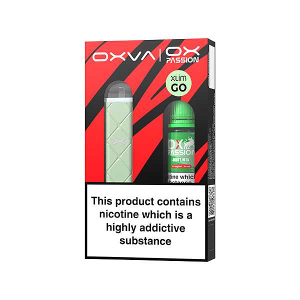 OXVA Xlim Go Pod Kit + 10mg OX Passion Nic Salt