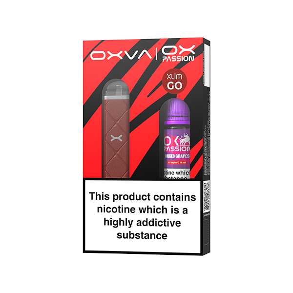 OXVA Xlim Go Pod Kit + 10mg OX Passion Nic Salt