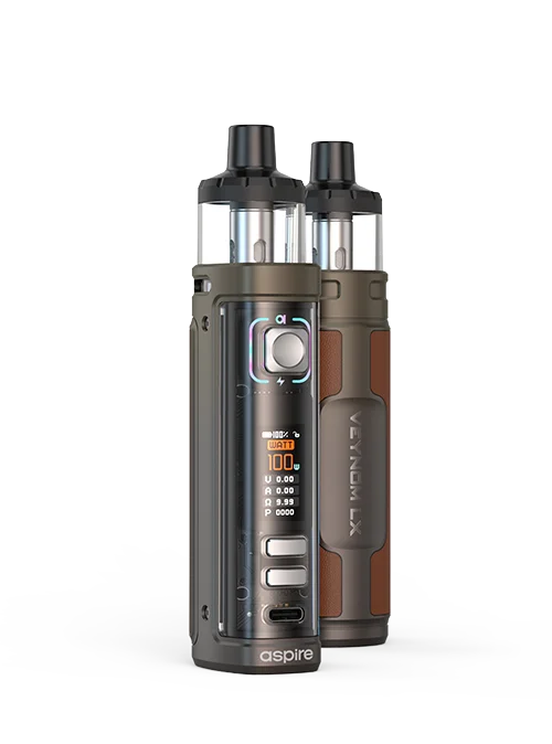 Aspire Veynom LX Vape Kit in Gunmetal color