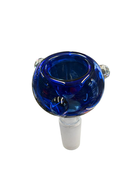 Blue-Tinted Glass Bowl – Replacement Accessory for Water Pipes