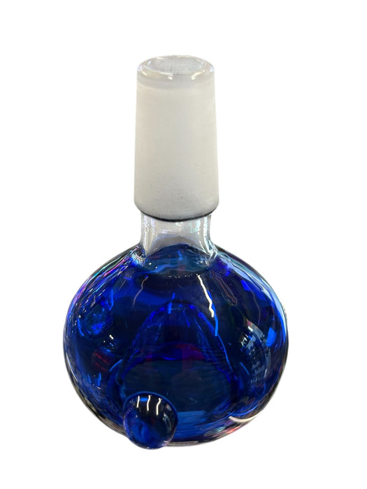 Blue-Tinted Glass Bowl – Replacement Accessory for Water Pipes