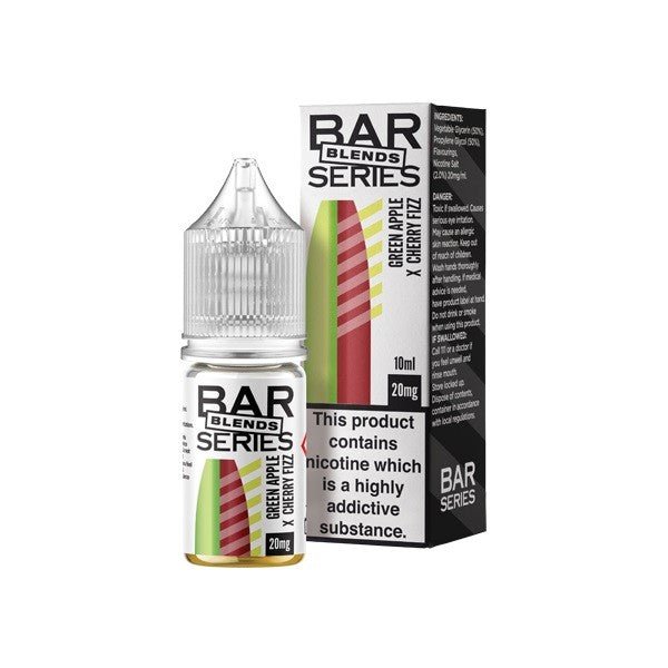 Bar Series Blends Nic Salts 10ml E-Liquids Pack of 10 -Vape Puff Disposable