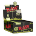 Black coloured Raw Organic Hemp King Size Slim Rolling Paper Full Box