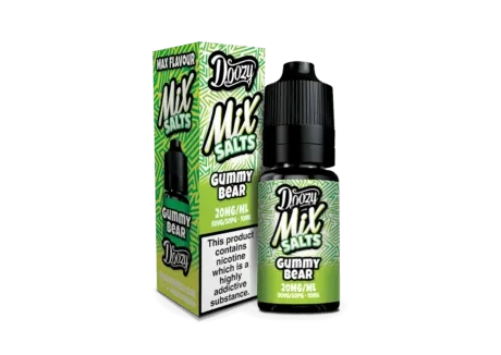 Gummy Bear flavoured Doozy Mix Salts Nic Salt in Green
