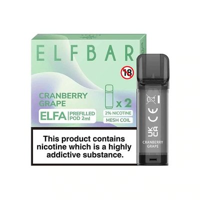 Elf Bar Elfa Replacement Pods -Vape Puff Disposable