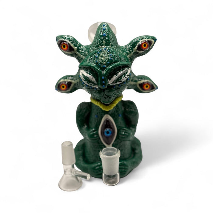 Alien Shape Glass Water Pipe – Out of This World Smoking Experience