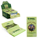 G-Rollz Cheech and Chong Organic Hemp Slim Papers with Tips and Tray