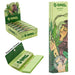 G-Rollz 'Mushroom Lady' organic green hemp king size slim rolling papers with tips