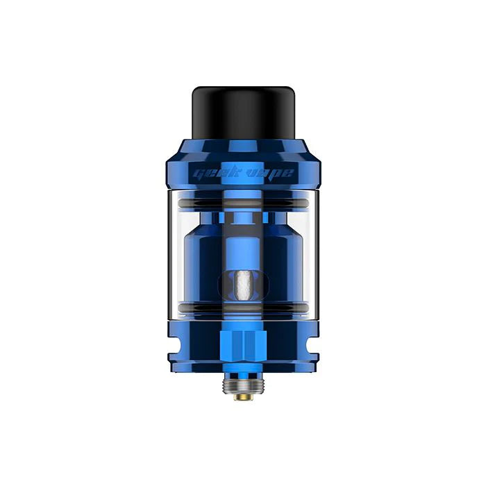 Geekvape Obelisk Tank in blue with bold look and leak-resistant top-fill

