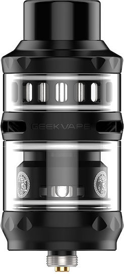 Geekvape P Sub-Ohm Tank in matte black finish, ideal for high-power vaping