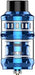 Geekvape P Sub-Ohm Tank in metallic blue with dual-slot airflow and leakproof design
