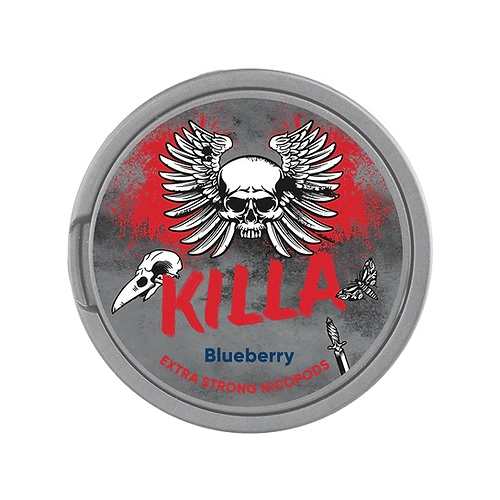 Killa Blueberries with vibrant blue color and natural bloom