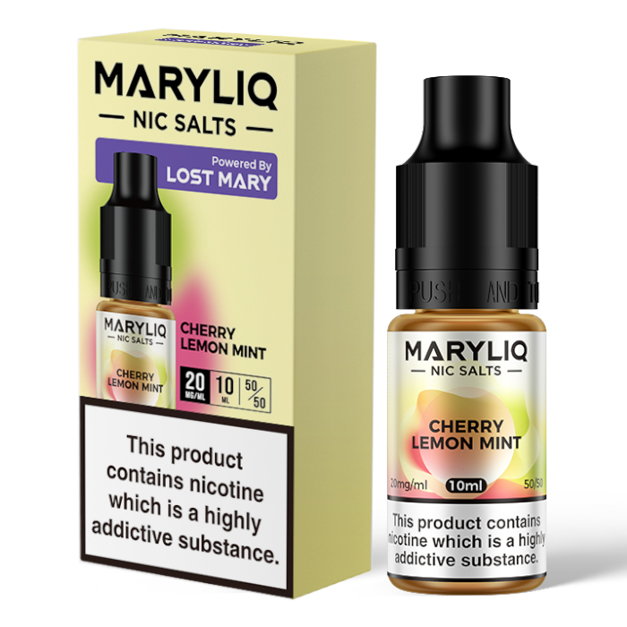 Lost Mary MARYLIQ Nic Salts - Cherry Lemon Mint - 10ml