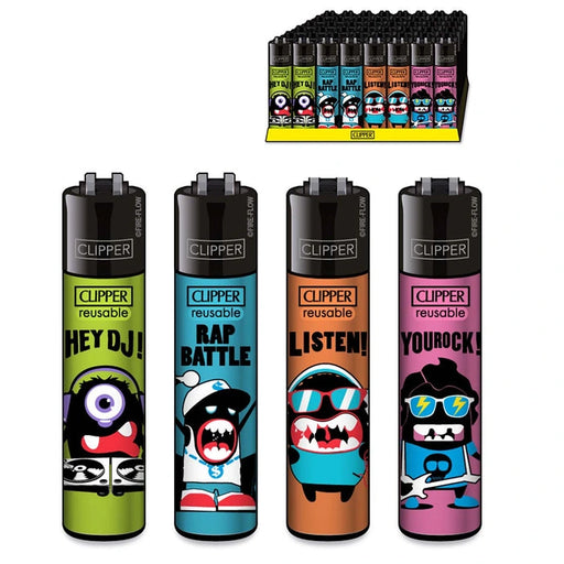 MUSIC MONSTERZ lighter collection featuring stylish and unique designs