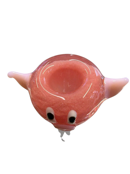 Pig-Themed Glass Bowl – Replacement Accessory for Water Pipe