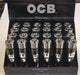 OCB Black Clipper Lighter with sleek black design and refillable flame