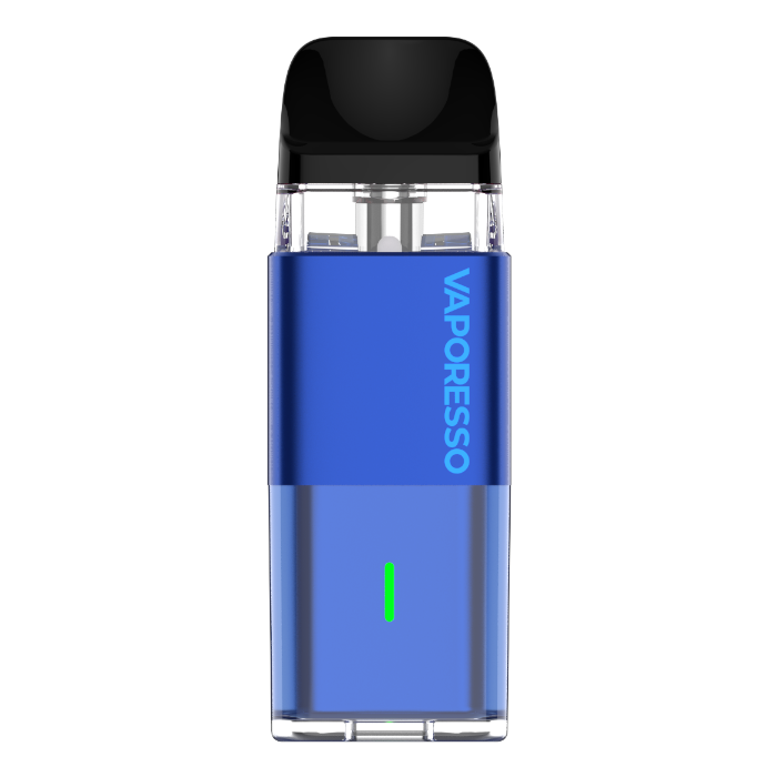 Ocean Blue vape pod kit modern sleek vape device.