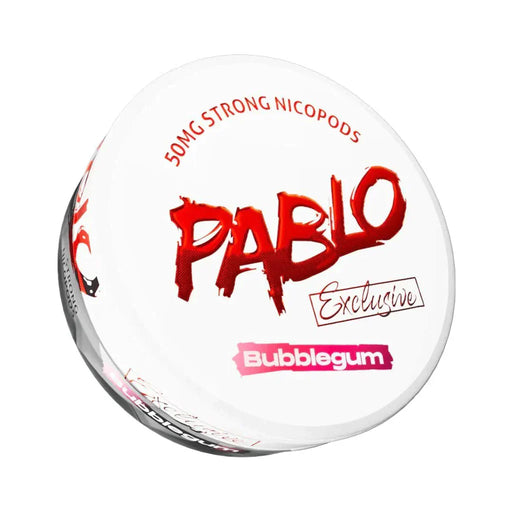 Pablo Bubblegum Nicotine Pouches in sweet bubblegum flavor