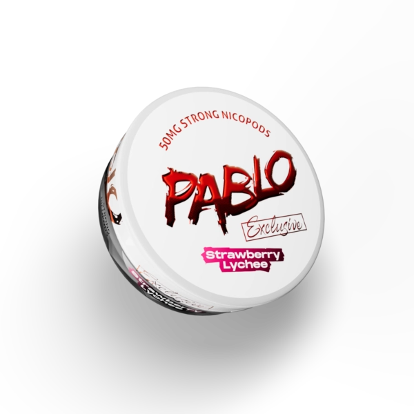 Pablo Exclusive Strawberry Lychee flavor nicopods 