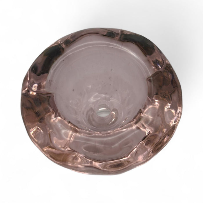 Stone age Pink Diamond Glass Bowl