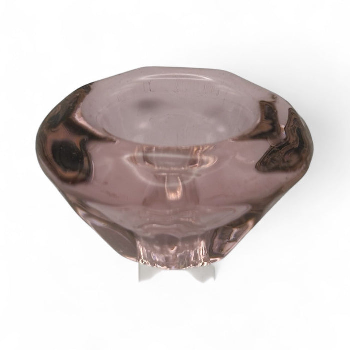 Stone age Pink Diamond Glass Bowl