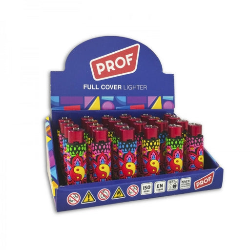 PROF Atomic Lighters with PVC guest covers displayed in a set