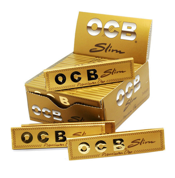 OCB King Size Slim Paper - Gold