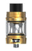 SMOK TFV Mini V2 Tank in gold finish, ideal for sub-ohm vaping and intense flavor
