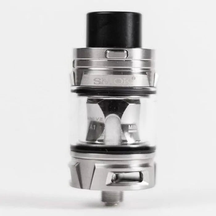  SMOK TFV Mini V2 Tank in stainless silver with 510 connection and mesh coil support