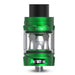 SMOK TFV Mini V2 Tank in bold green color with adjustable airflow and leak-resistant design
