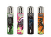 Spirit Animal Clipper lighter collection featuring multiple design