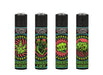 Weed Billboard Clipper Lighter Collection featuring colorful collectible lighters