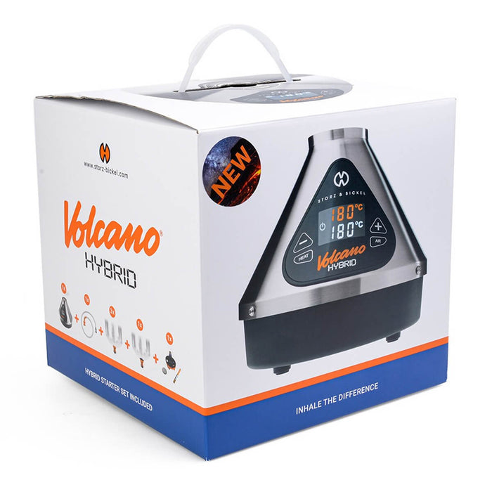 Storz & Bickel Volcano Hybrid Dry Herb Vaporizer – Premium Desktop Vaporizer