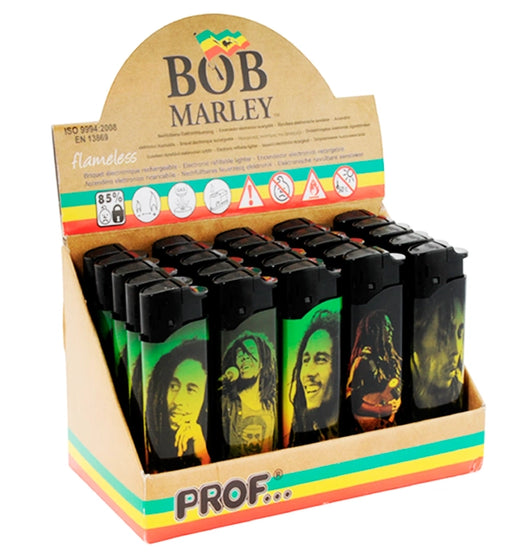 WIND PROF Bob Marley Turbo Flame Lighter with sleek design